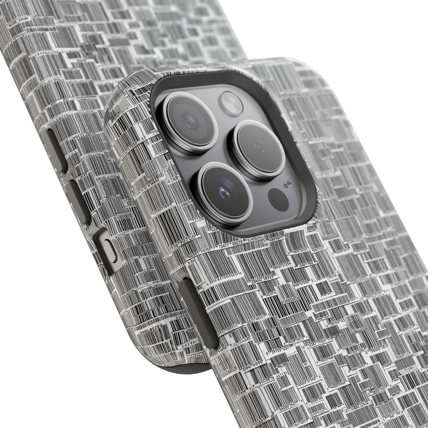 Barcode Collage Phone Case - Magnetic Impact-Resistant Phone Case