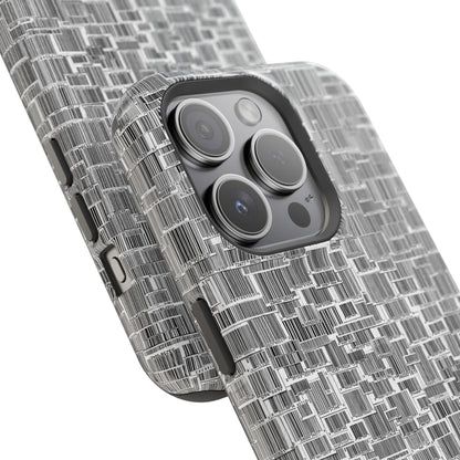 Barcode Collage Phone Case - Magnetic Impact-Resistant Phone Case