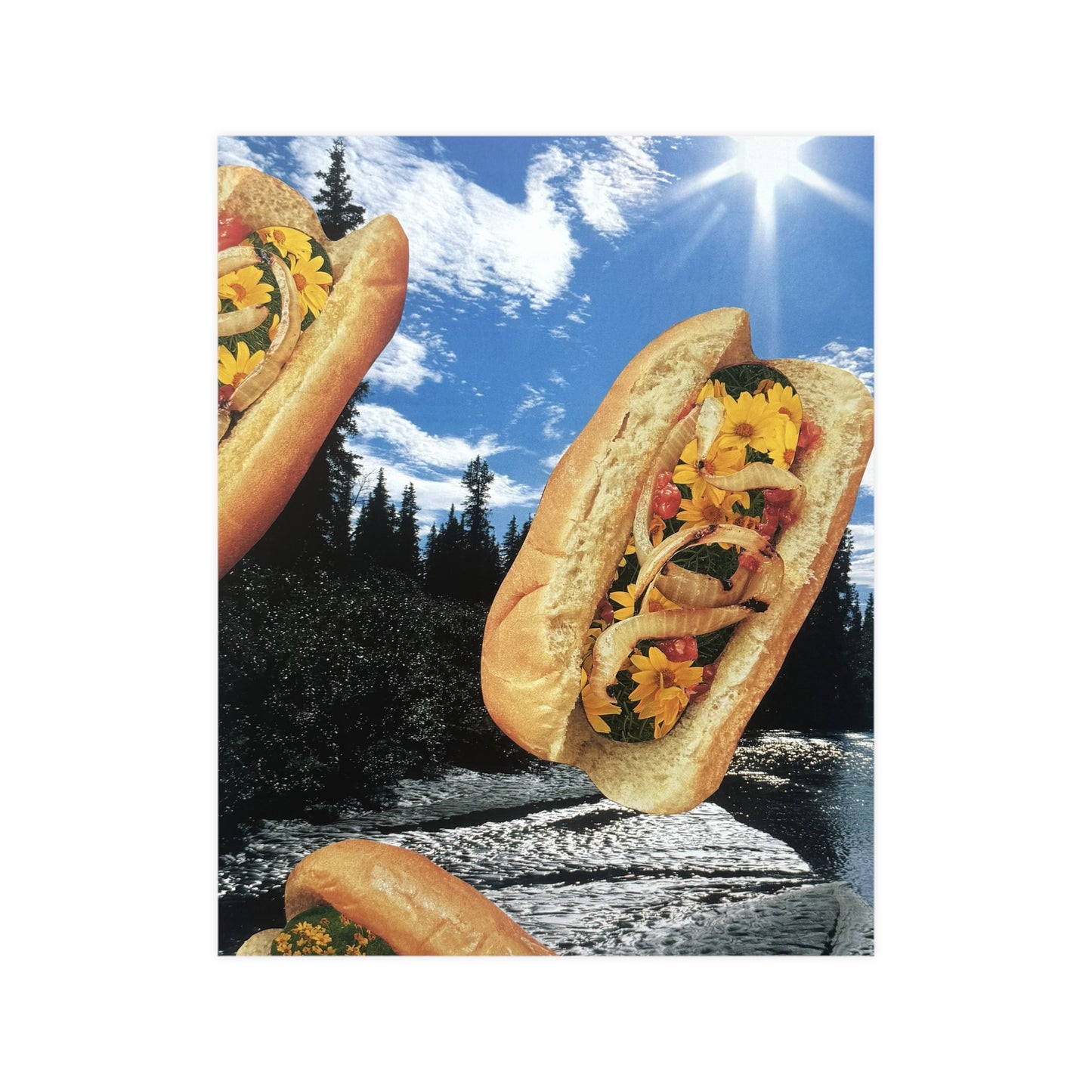 Wanderlust & Mustard | Surreal Analog Collage Art Print