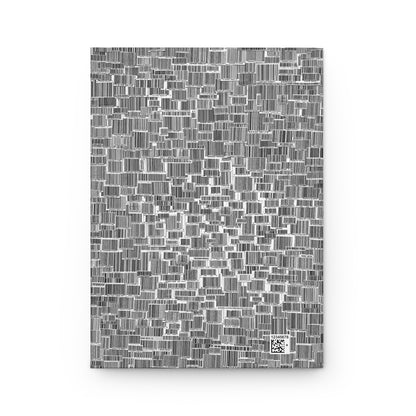 Why Not, Bar Code Collage | Hardcover Journal | Double Sided