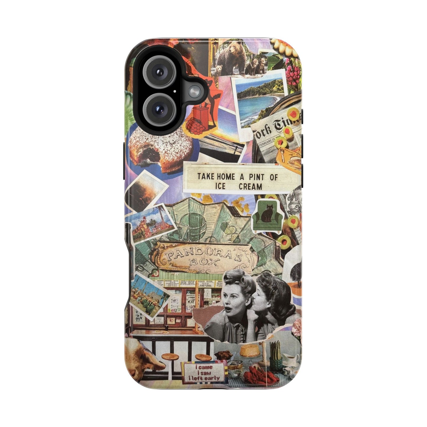 Pint of Ice Cream | Collage Phone Case