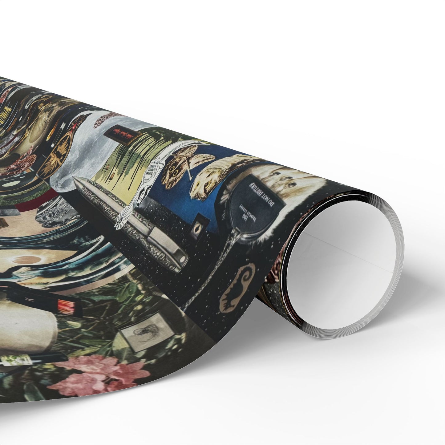 Do Not Distrub | Vintage Collage Art Wrapping Paper