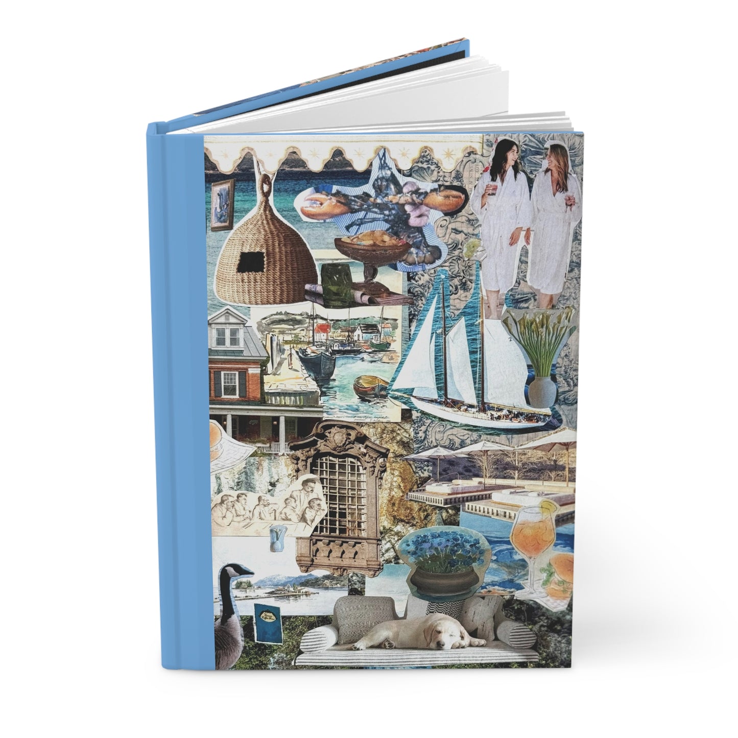 Weekend on the Coast | Hardcover Journal | Double Sided