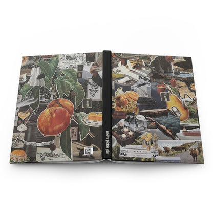 Peaches & Daydreams | Hardcover Journal | Double Sided