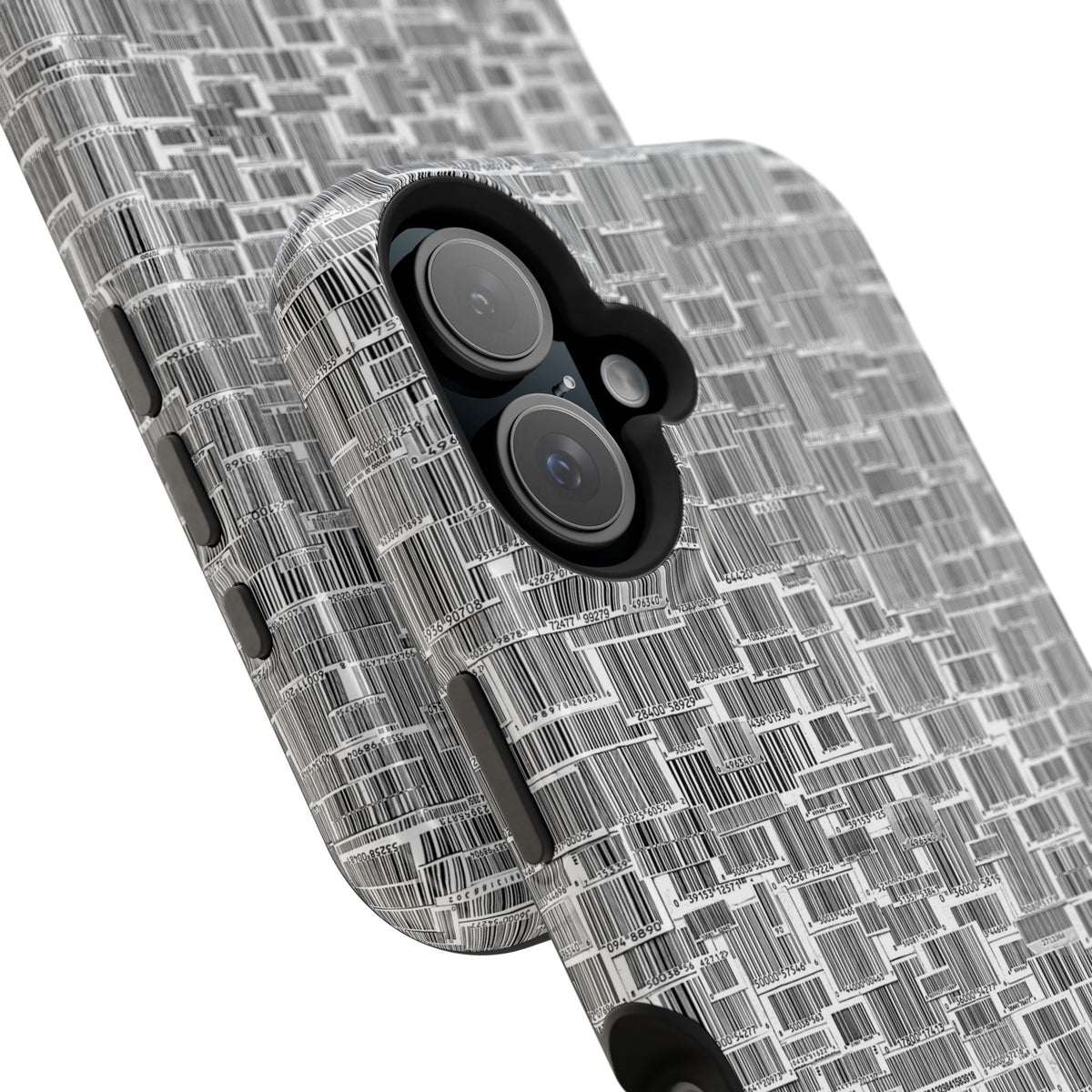 Barcode Collage Phone Case  | Magnetic Impact-Resistant Phone Case