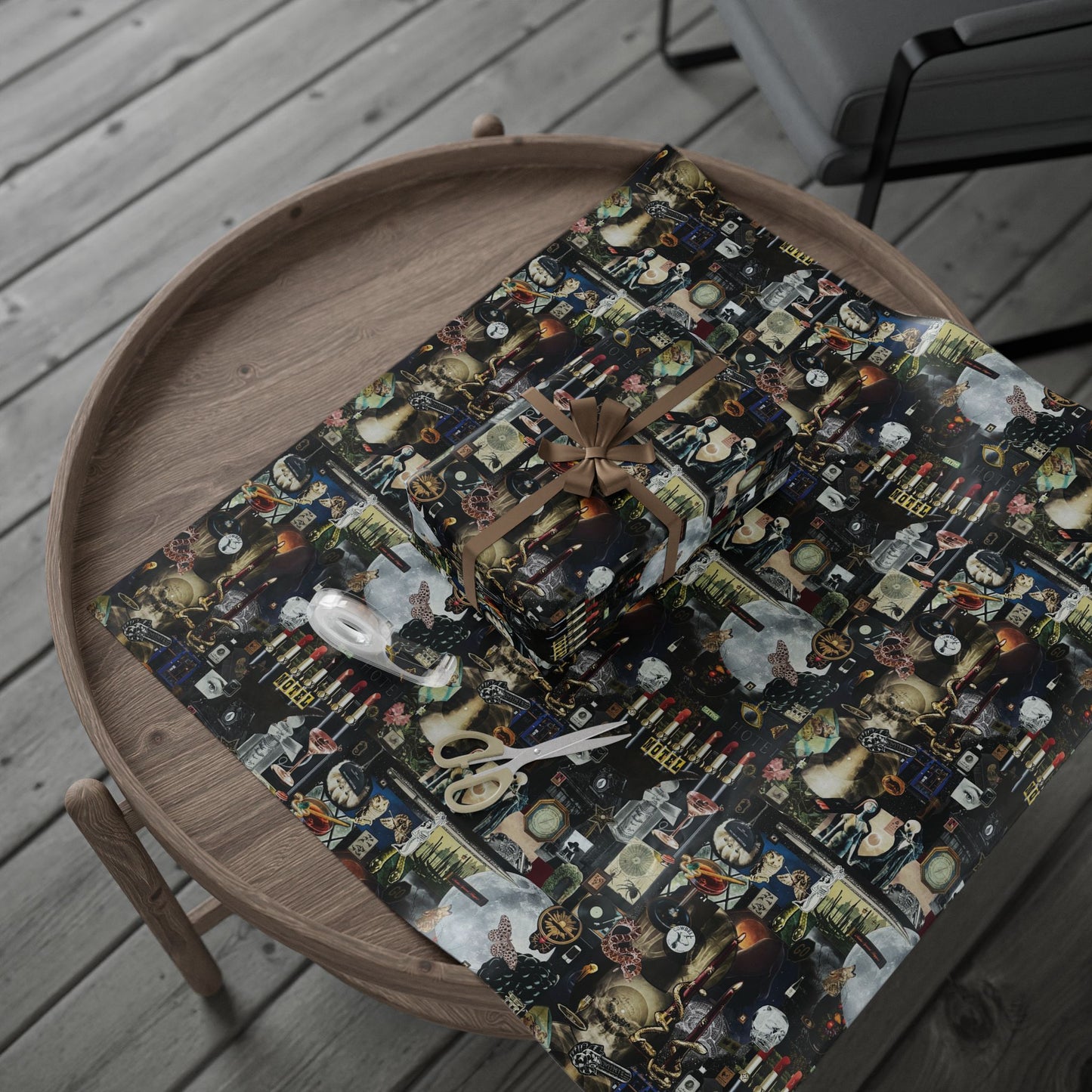 Do Not Distrub | Vintage Collage Art Wrapping Paper