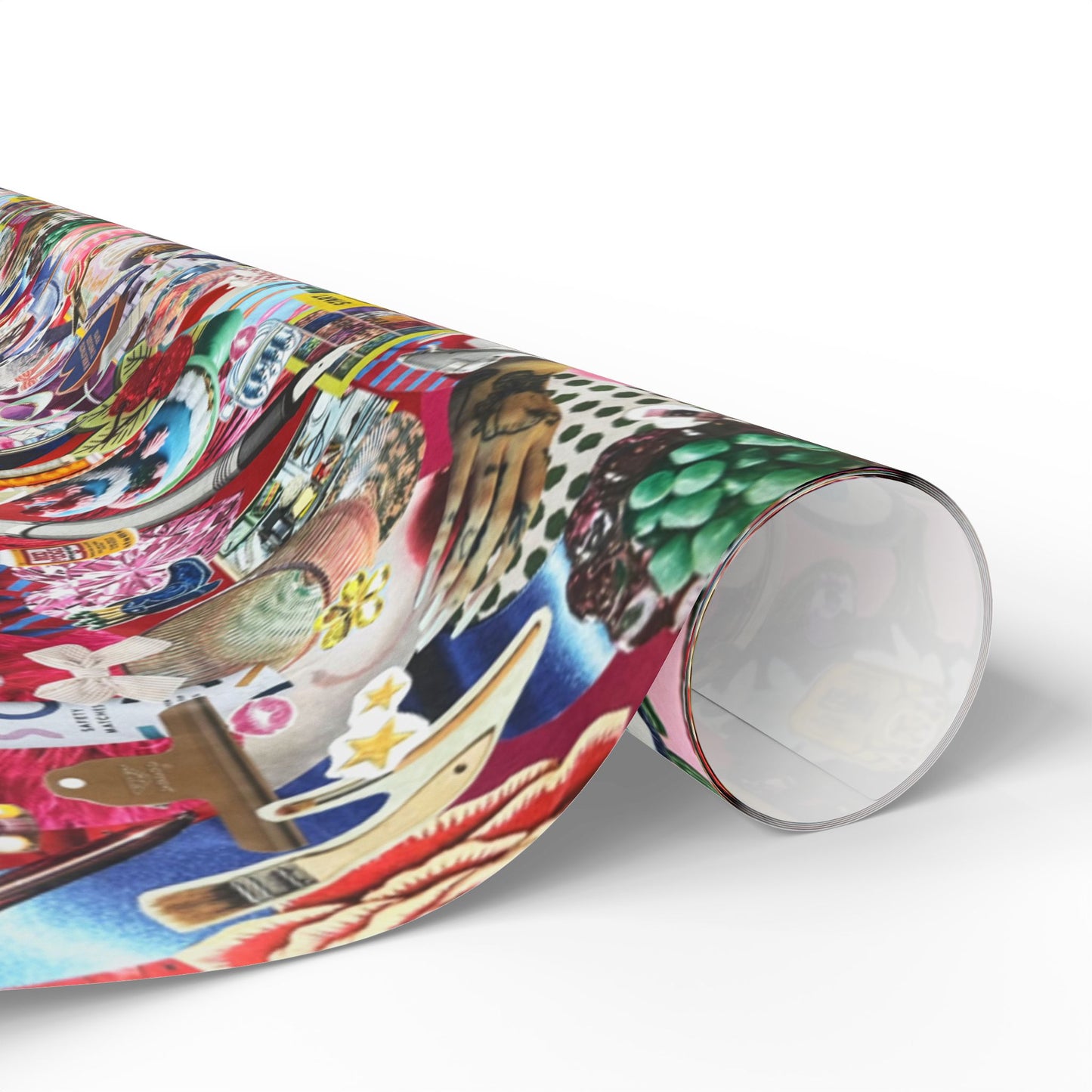 In My Crafty Era | Collage Art Wrapping Paper