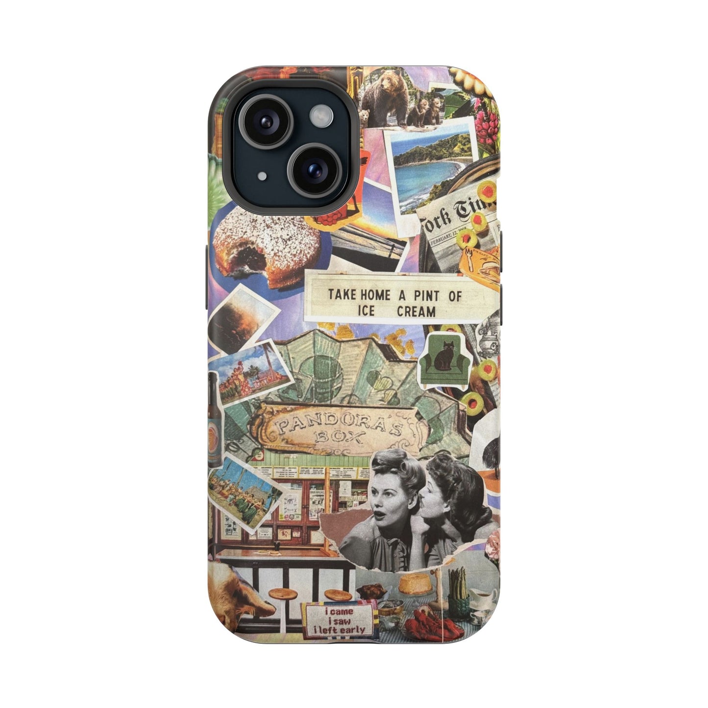 Pint of Ice Cream | Collage Phone Case