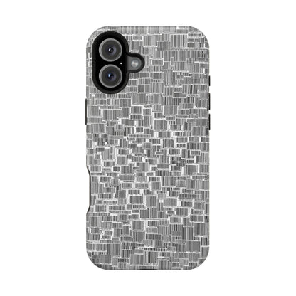 Barcode Collage Phone Case - Magnetic Impact-Resistant Phone Case