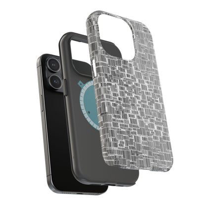 Barcode Collage Phone Case - Magnetic Impact-Resistant Phone Case