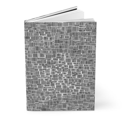 Why Not, Barcode Collage | Hardcover Journal | Double Sided