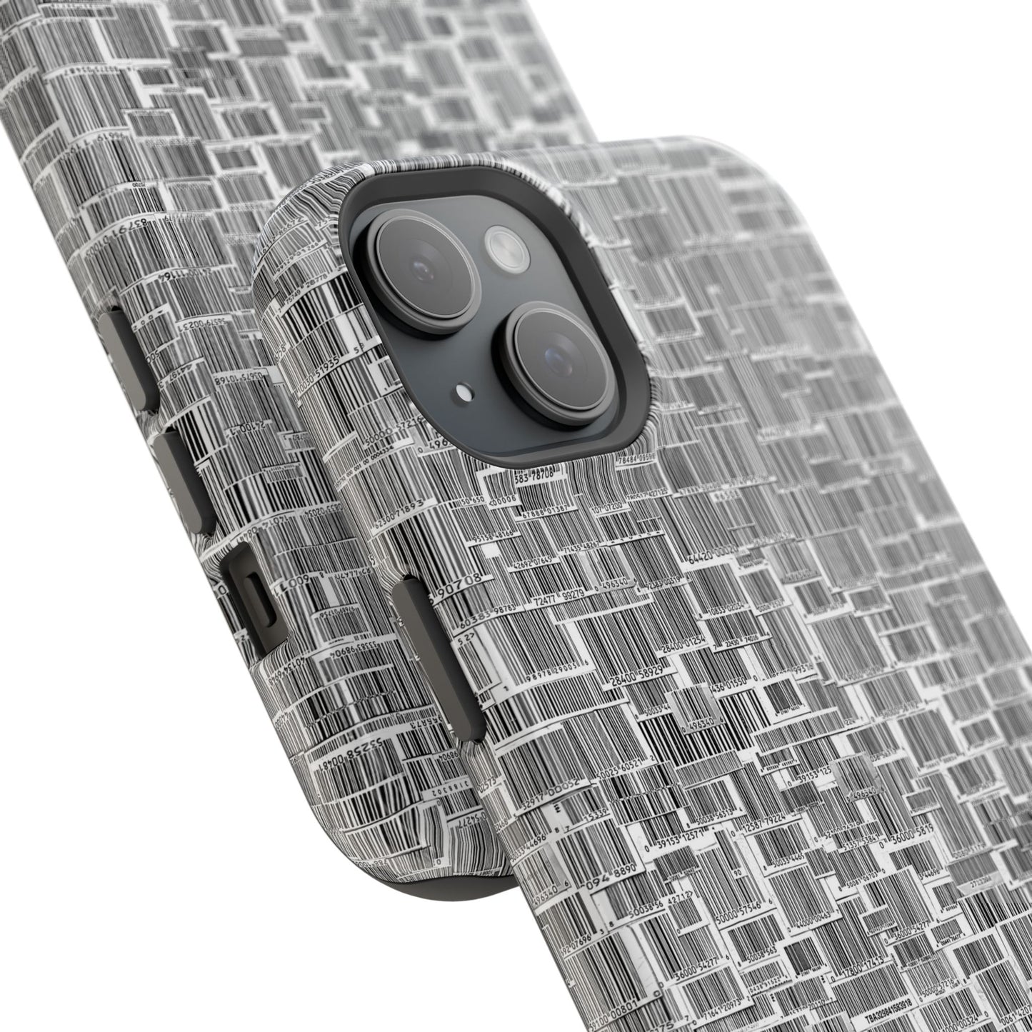 Barcode Collage Phone Case - Magnetic Impact-Resistant Phone Case