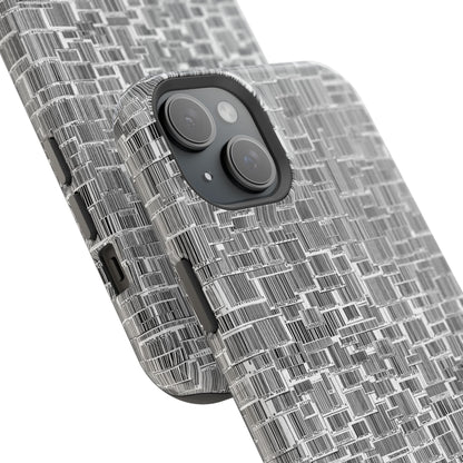 Barcode Collage Phone Case - Magnetic Impact-Resistant Phone Case