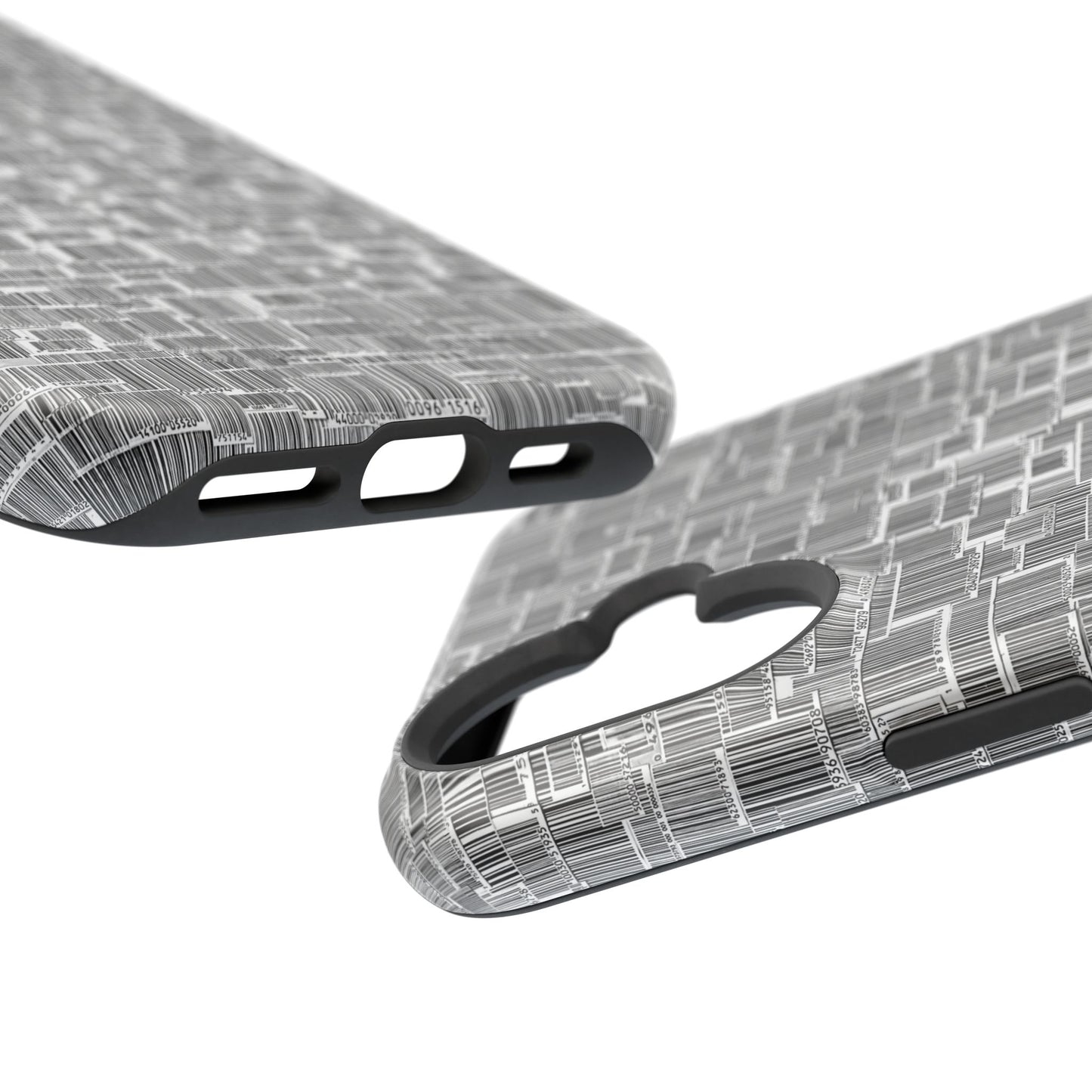 Barcode Collage Phone Case - Magnetic Impact-Resistant Phone Case