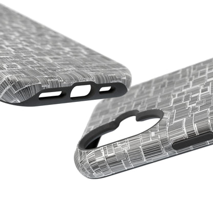 Barcode Collage Phone Case - Magnetic Impact-Resistant Phone Case