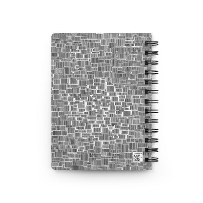 Why Not, Barcode Collage | Mini Spiral Notebook