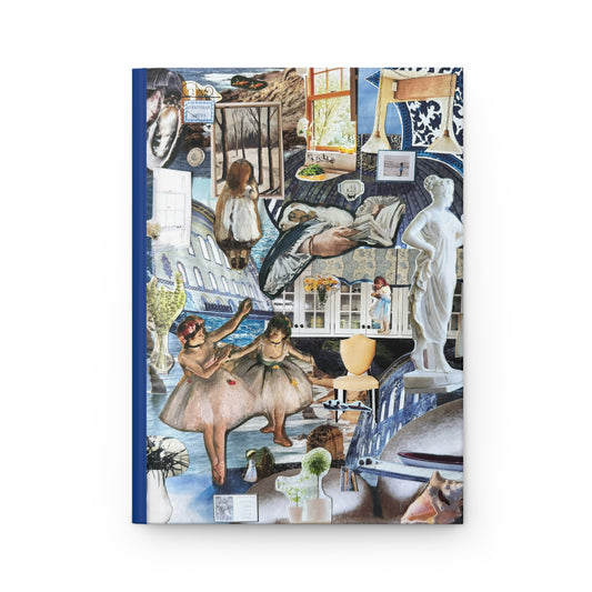 Girl in Blue | Hardcover Journal