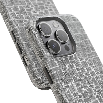 Barcode Collage Phone Case - Magnetic Impact-Resistant Phone Case
