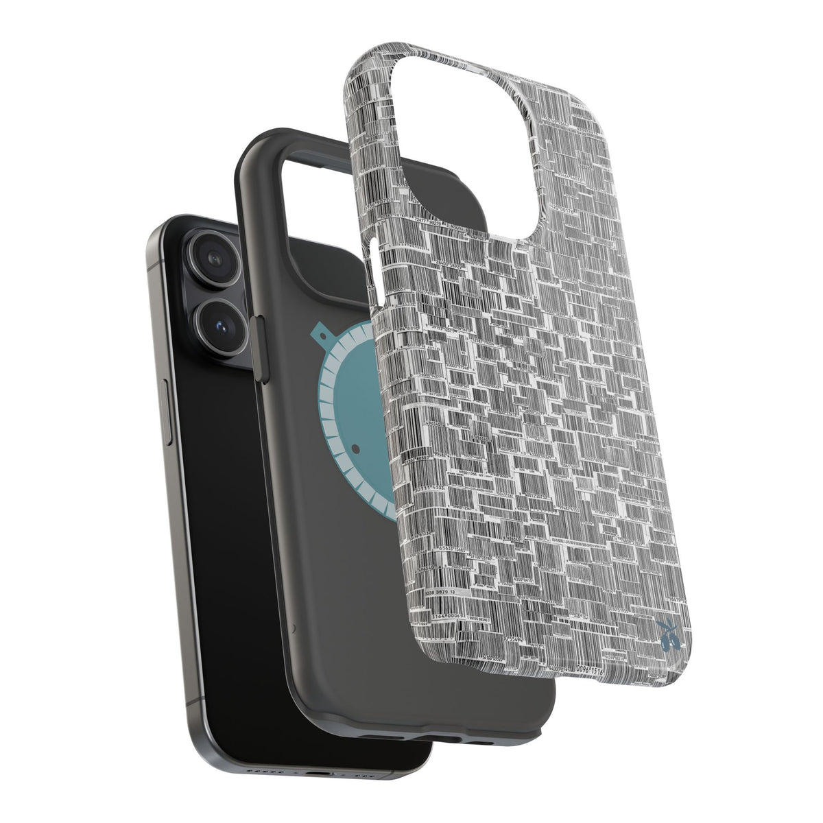 Barcode Collage Phone Case  | Magnetic Impact-Resistant Phone Case
