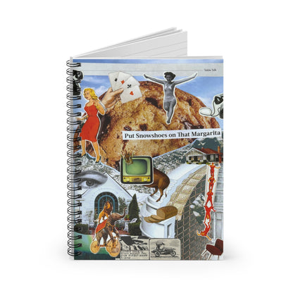 Margarita Snowshoes | Spiral Notebook