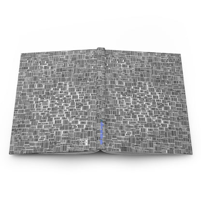 Why Not, Bar Code Collage | Hardcover Journal | Double Sided