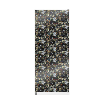 Do Not Distrub | Vintage Collage Art Wrapping Paper