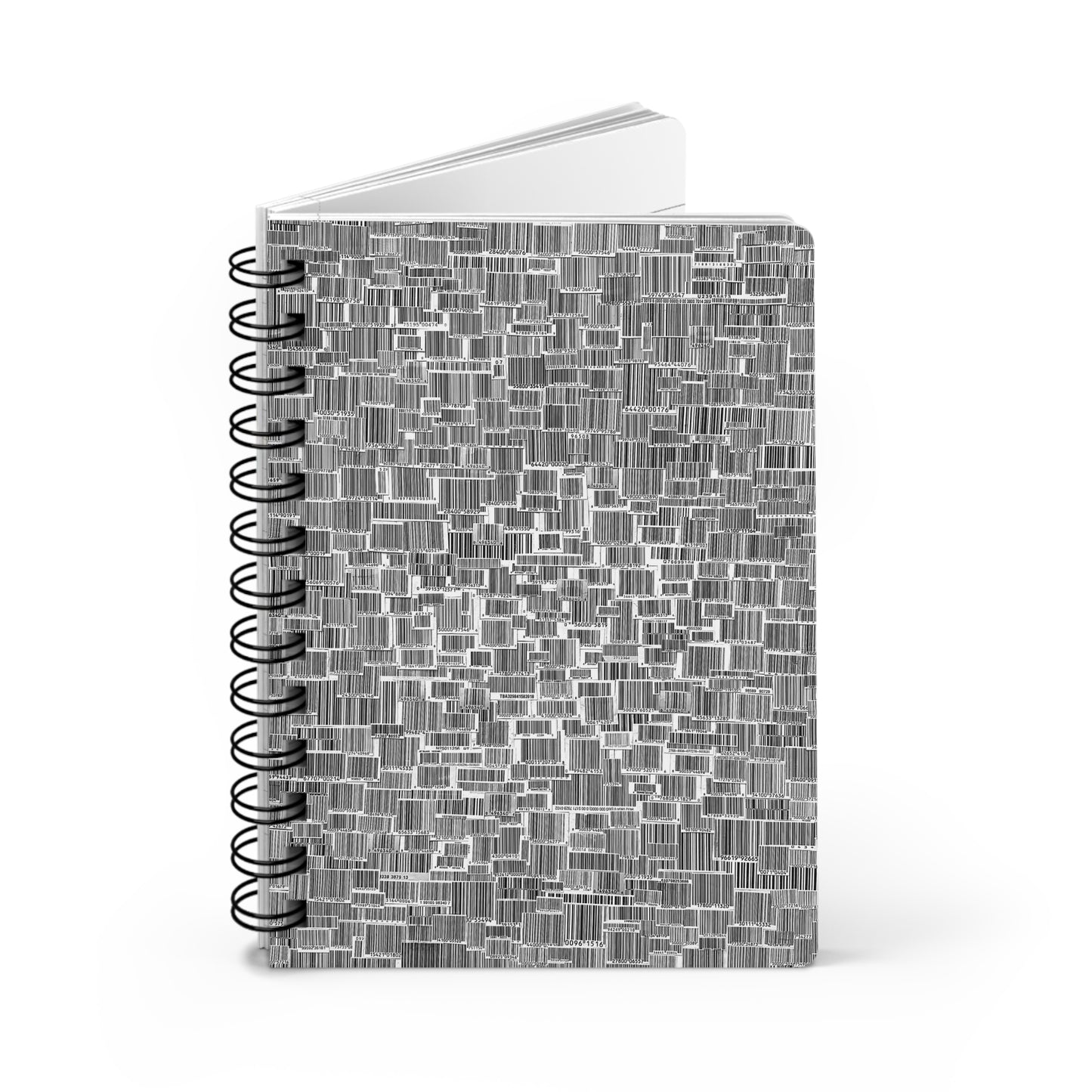 Why Not, Barcode Collage | Mini Spiral Notebook