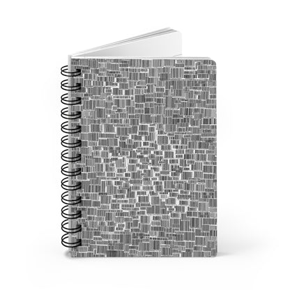 Why Not, Barcode Collage | Mini Spiral Notebook