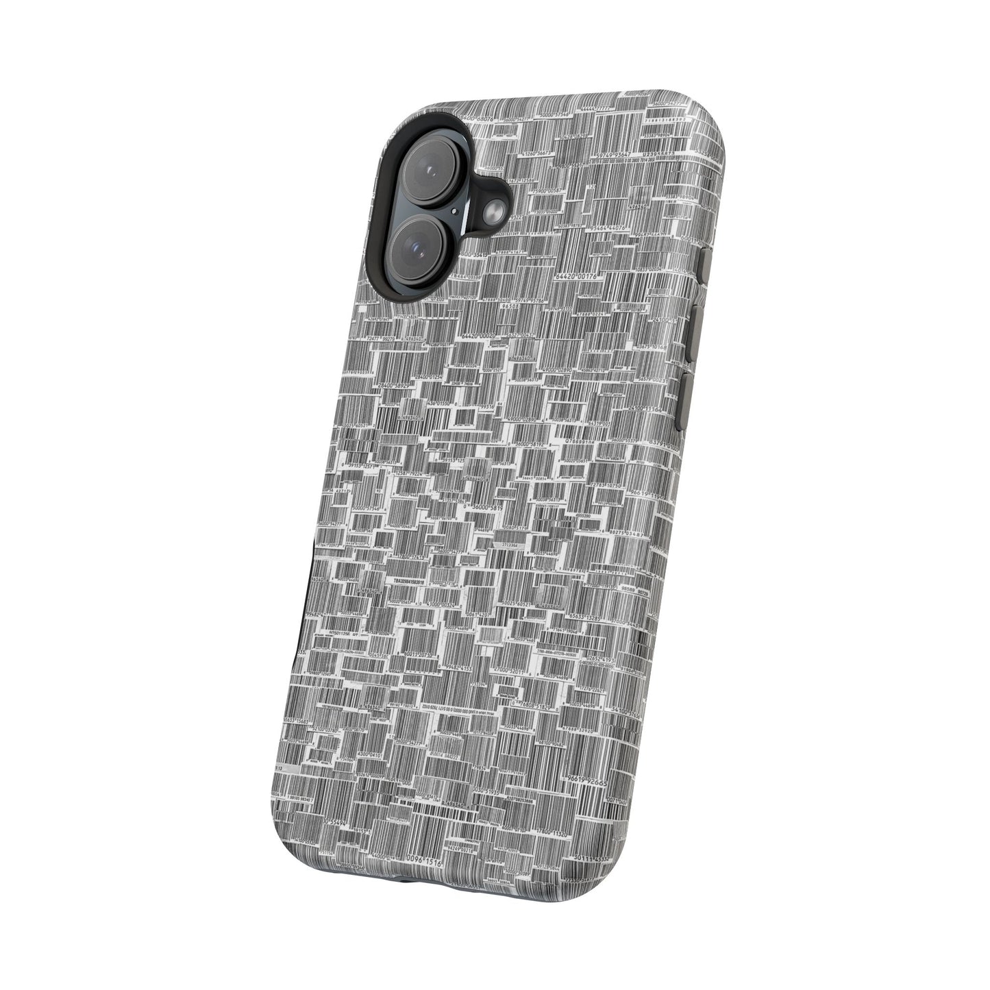 Barcode Collage Phone Case - Magnetic Impact-Resistant Phone Case