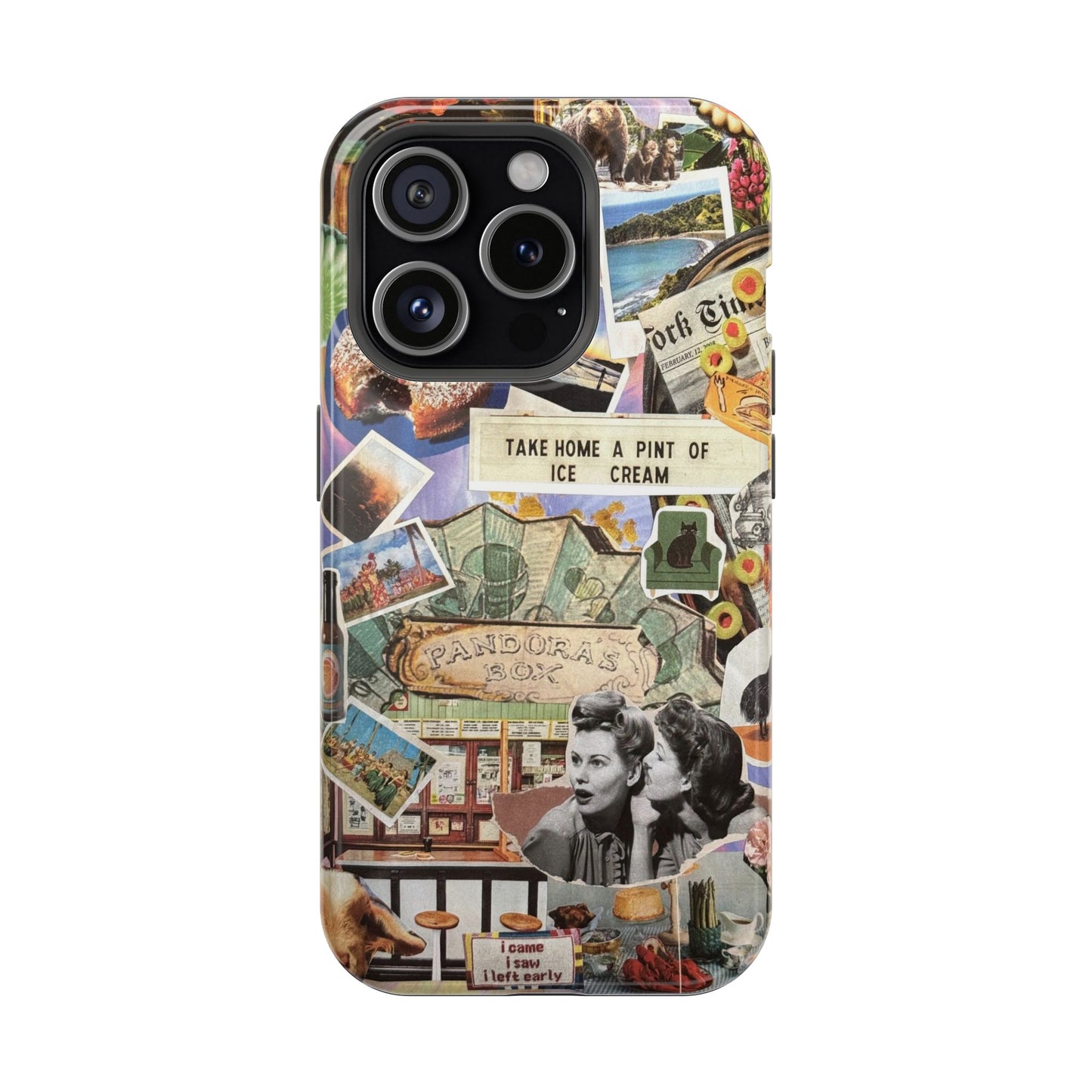 Pint of Ice Cream | Collage Phone Case