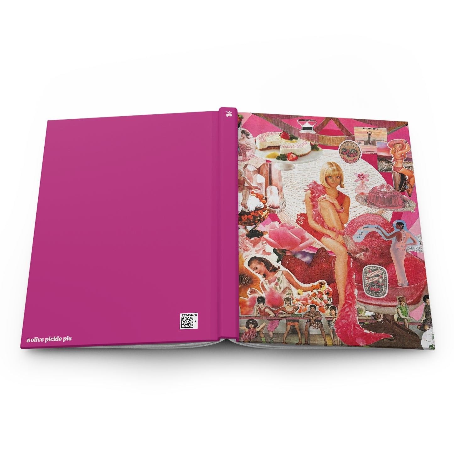 Pink Boa | Hardcover Journal