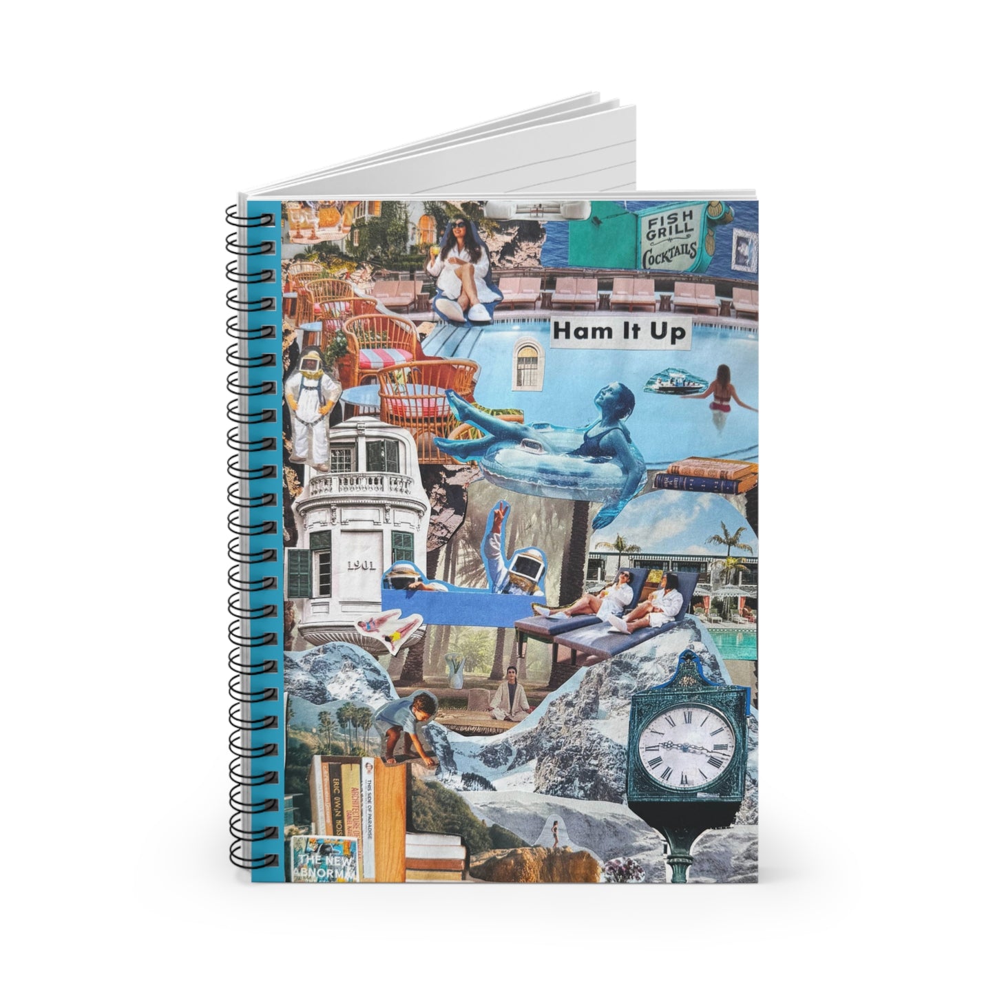 Poolside Ham | Spiral Notebook