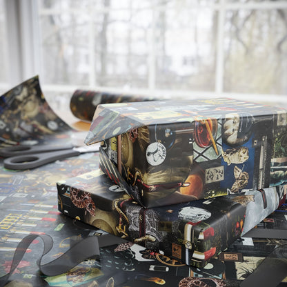 Do Not Distrub | Vintage Collage Art Wrapping Paper