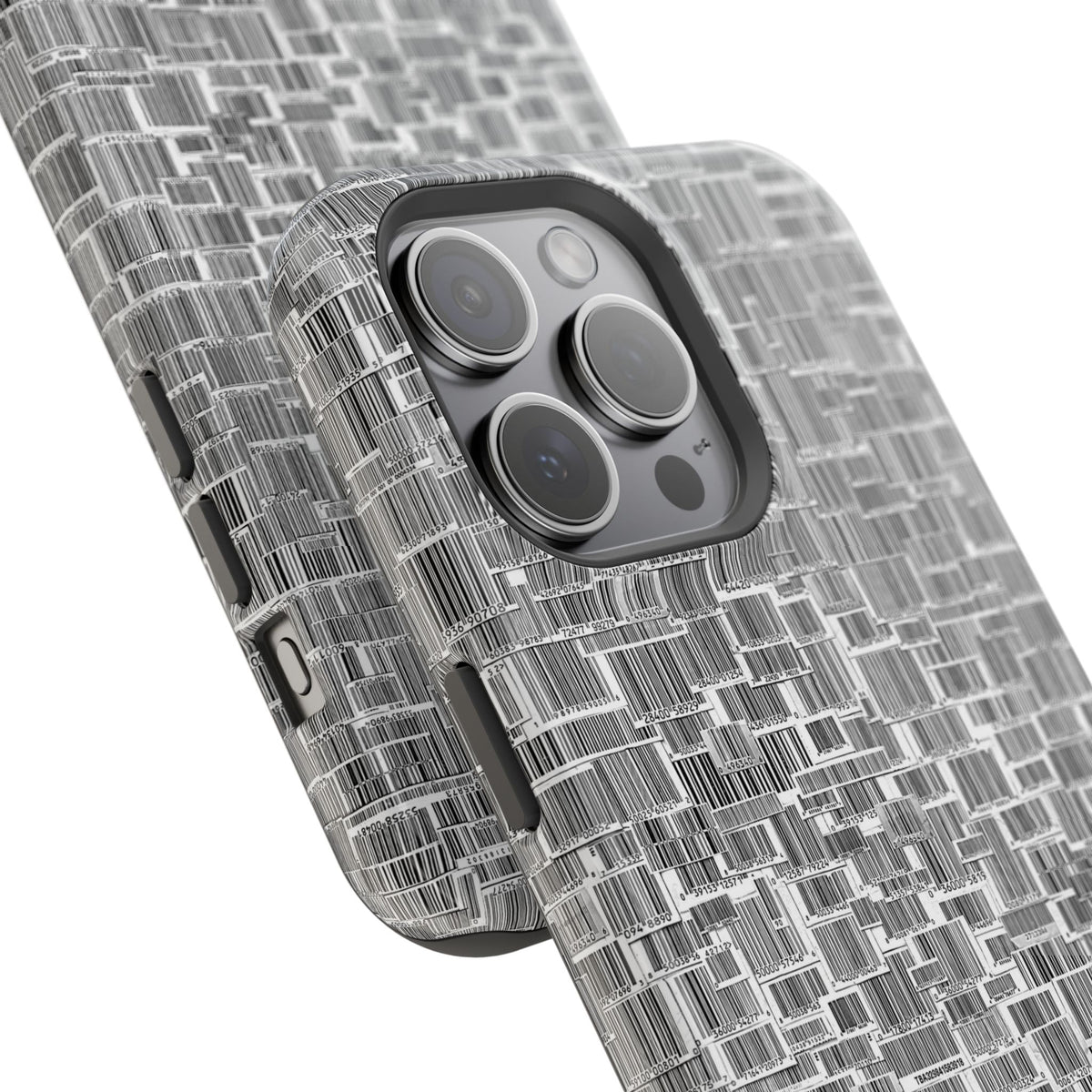 Barcode Collage Phone Case  | Magnetic Impact-Resistant Phone Case