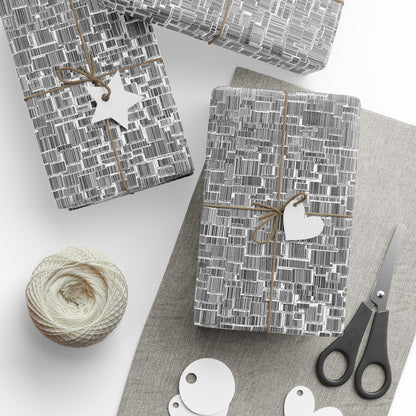Why Not - Bar Code Collage Wrapping Paper