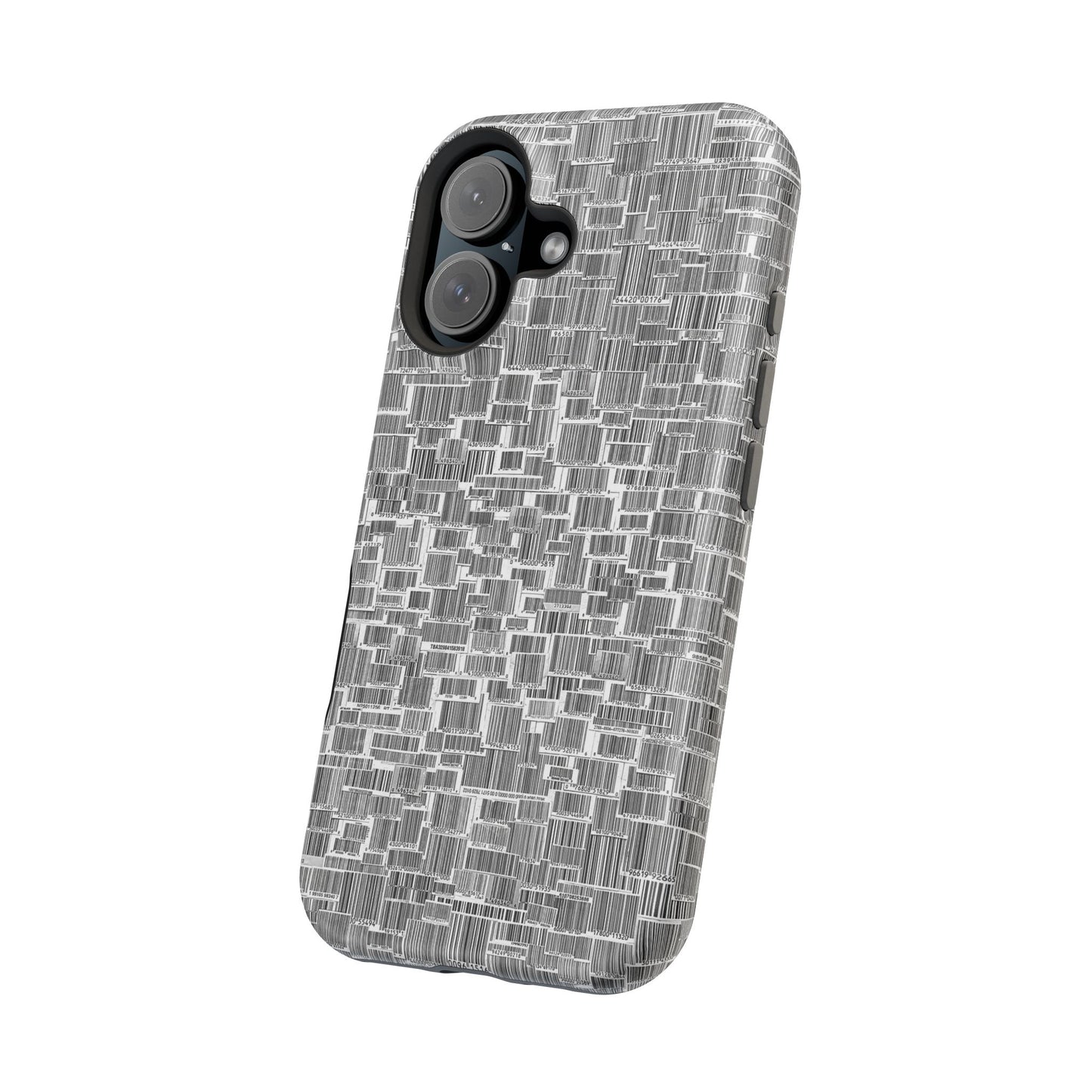 Barcode Collage Phone Case - Magnetic Impact-Resistant Phone Case
