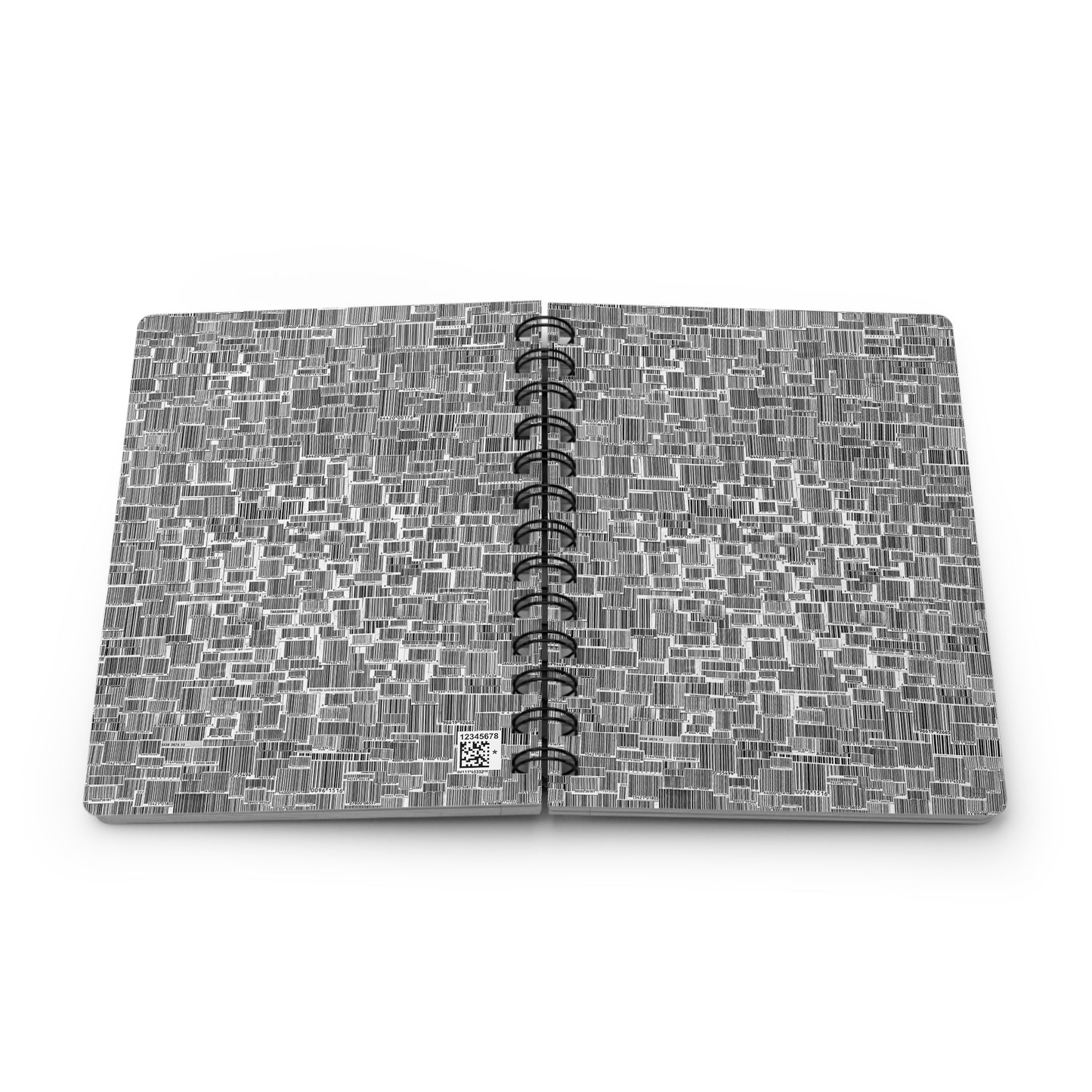 Why Not, Barcode Collage | Mini Spiral Notebook