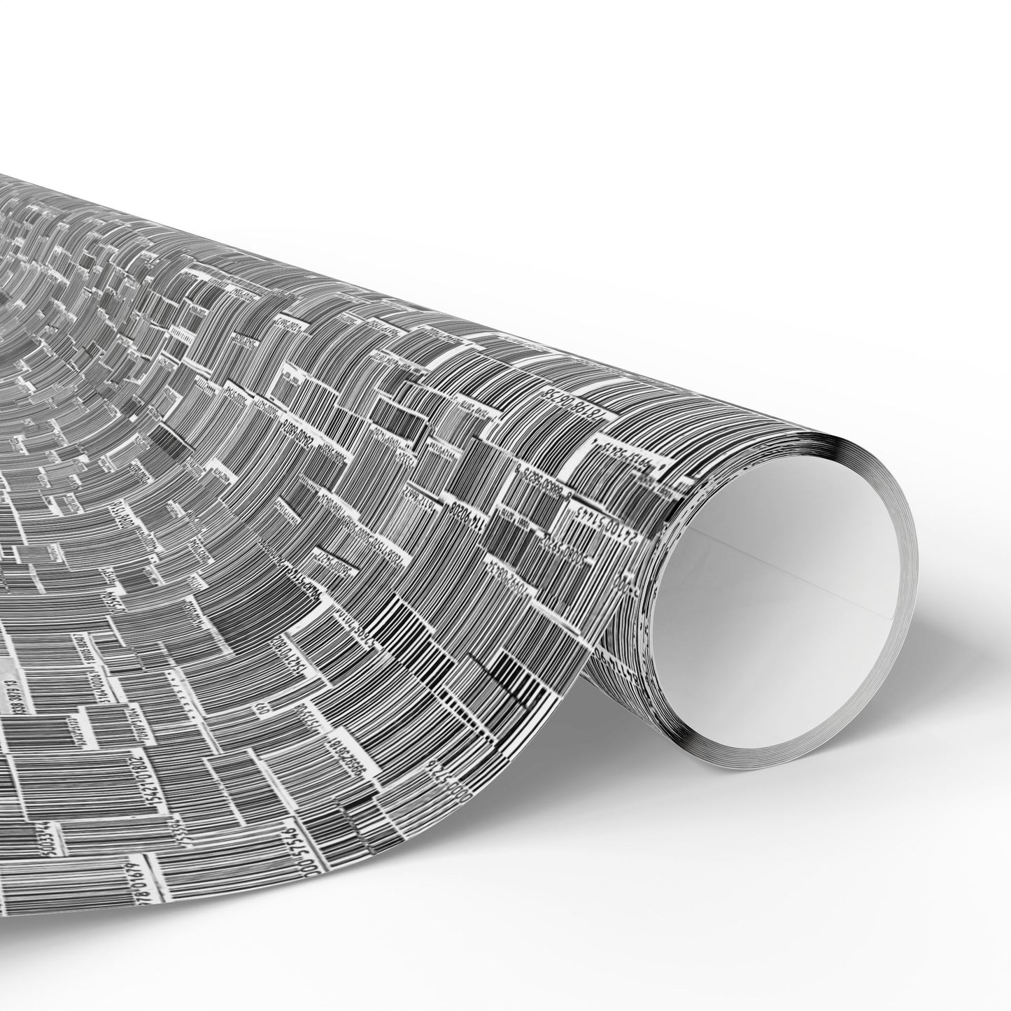 Why Not - Bar Code Collage Wrapping Paper