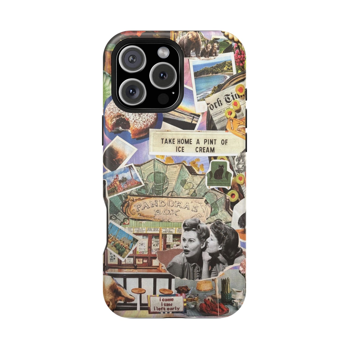 Pint of Ice Cream | Collage Phone Case