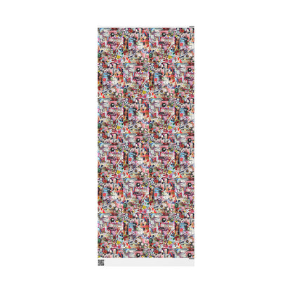 In My Crafty Era | Collage Art Wrapping Paper