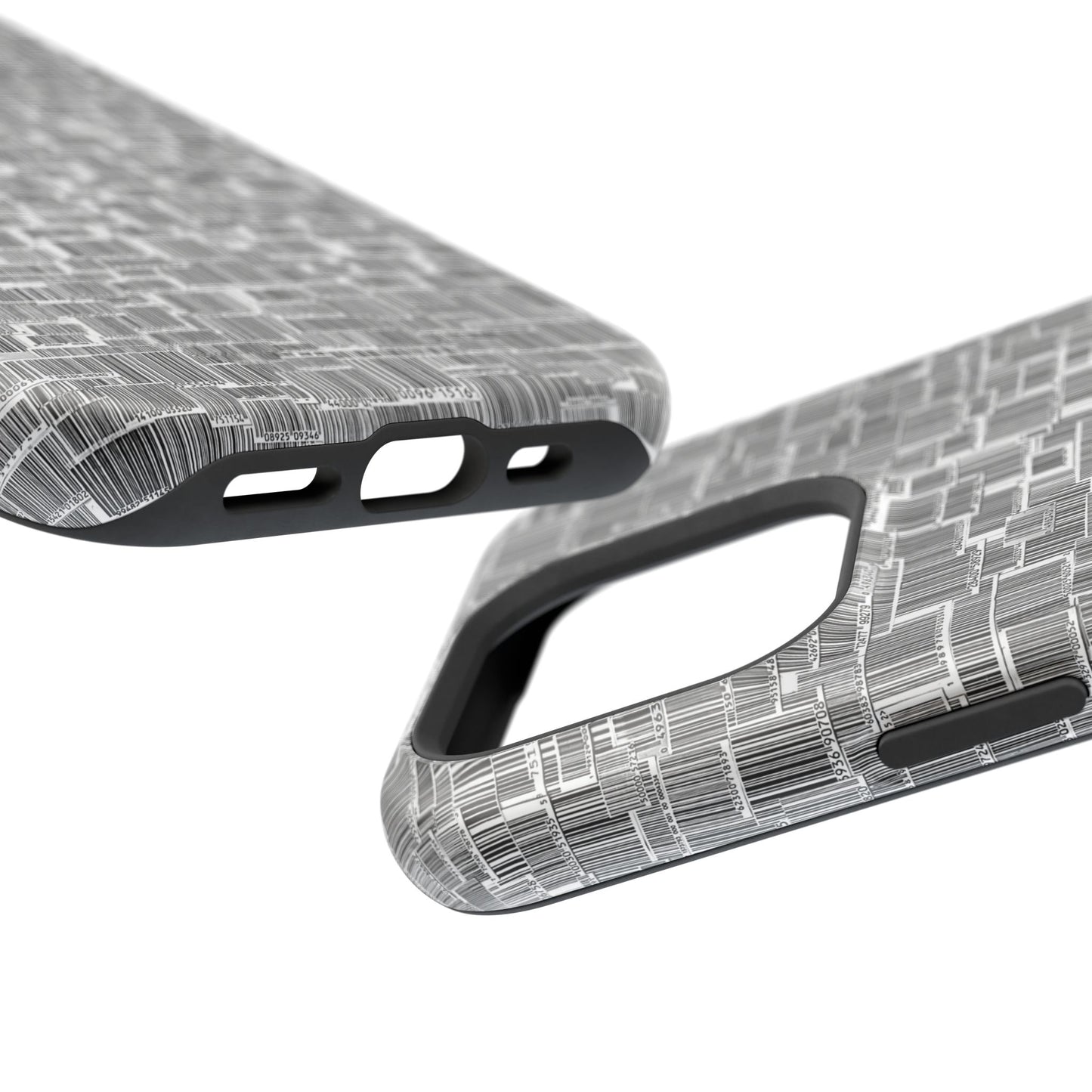 Barcode Collage Phone Case - Magnetic Impact-Resistant Phone Case
