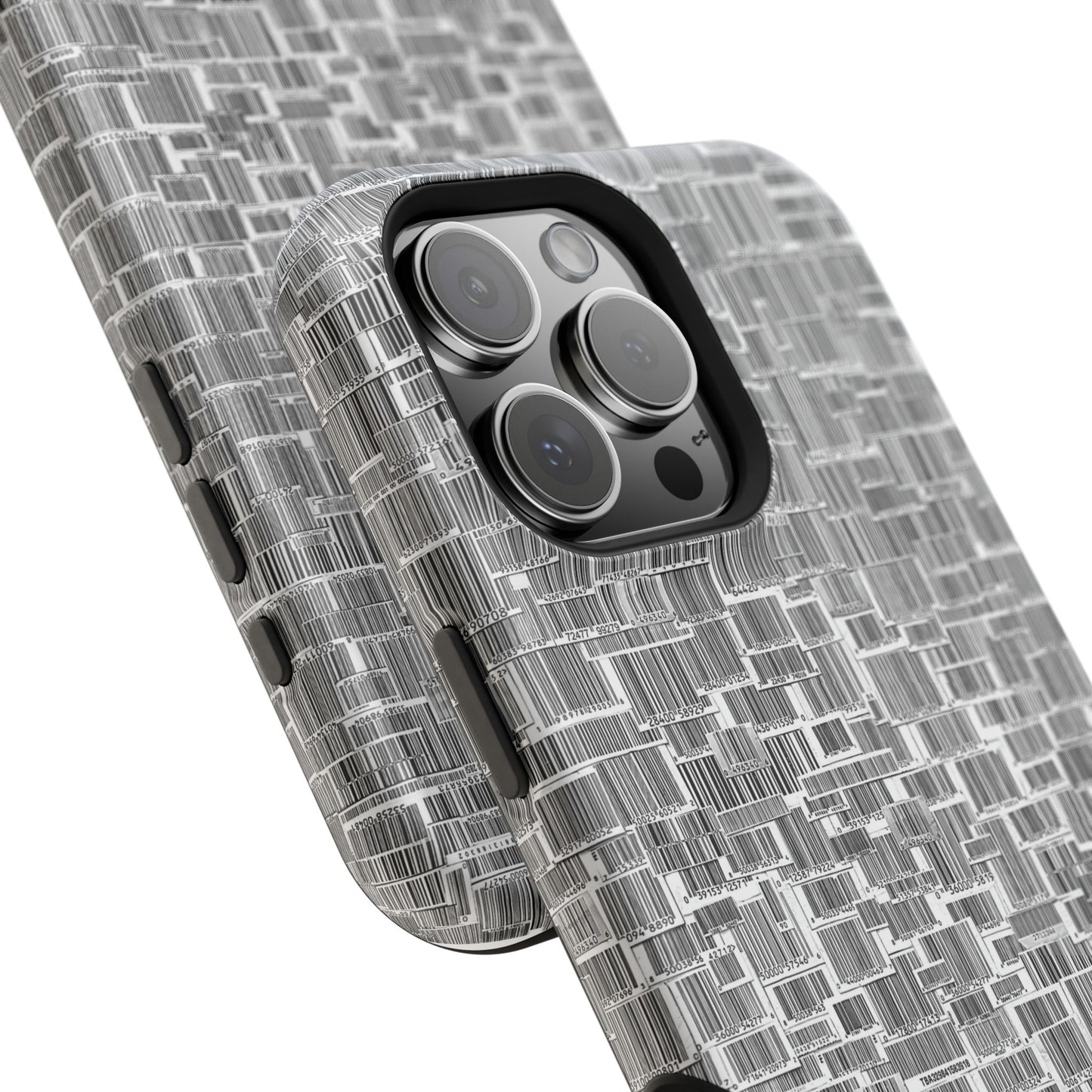 Barcode Collage Phone Case - Magnetic Impact-Resistant Phone Case