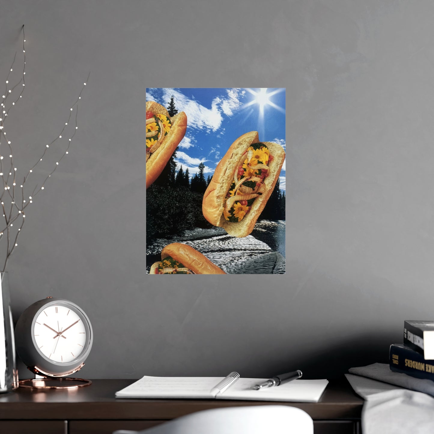 Wanderlust & Mustard | Surreal Analog Collage Art Print