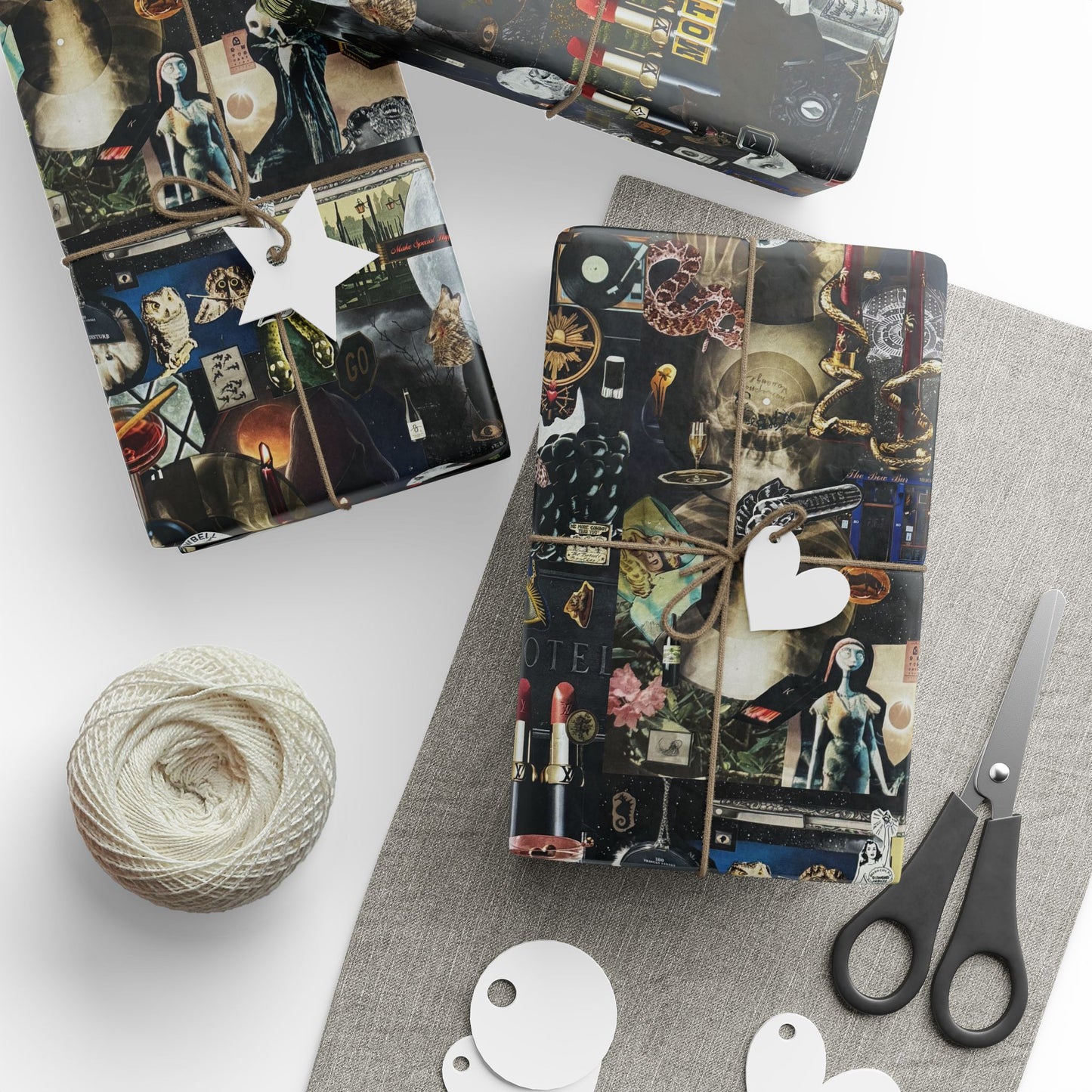 Do Not Distrub | Vintage Collage Art Wrapping Paper