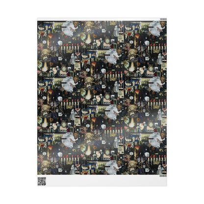 Do Not Distrub | Vintage Collage Art Wrapping Paper