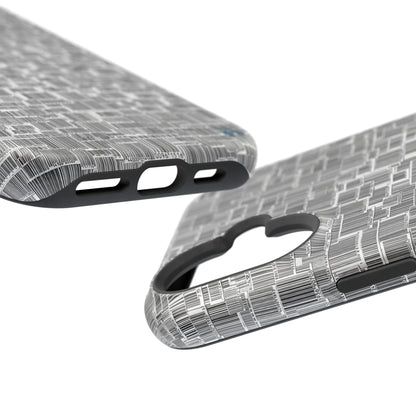 Barcode Collage Phone Case  | Magnetic Impact-Resistant Phone Case