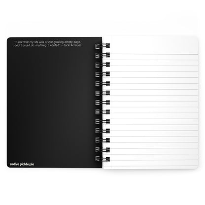 Velvet Daisy | Mini Spiral Notebook — Surreal Retro Art Notebook