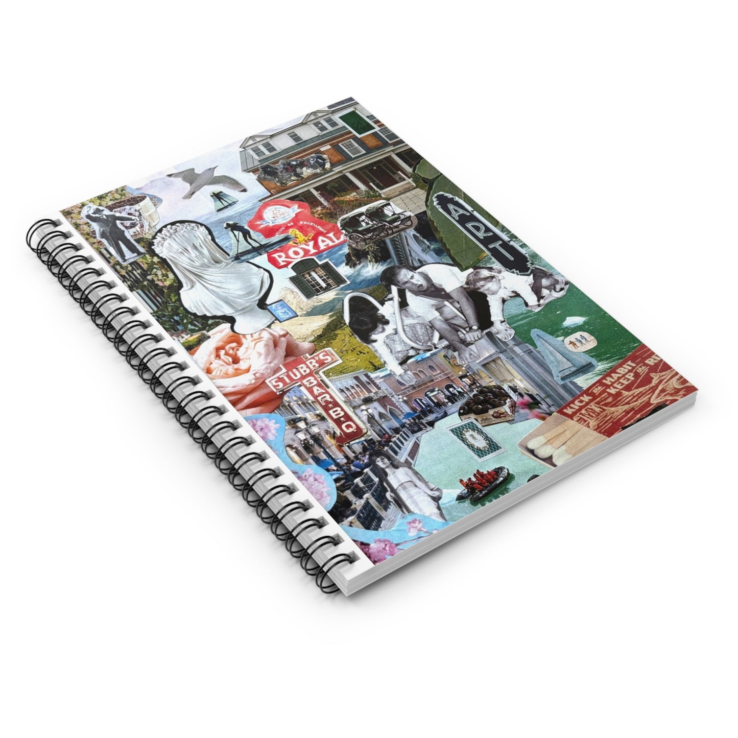 Matchbox Cottage | Spiral Notebook