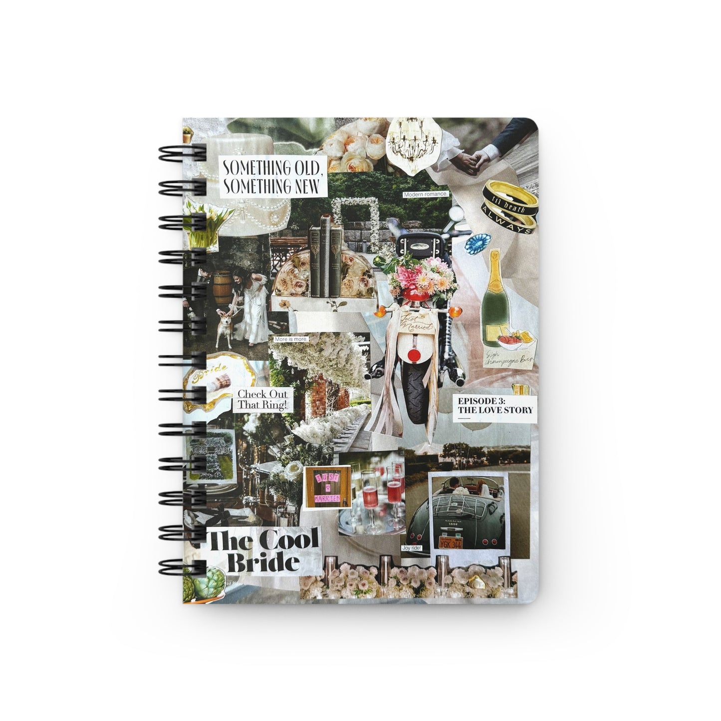 Something Blue | Mini Spiral Notebook — "The Cool Bride" Wedding Journal