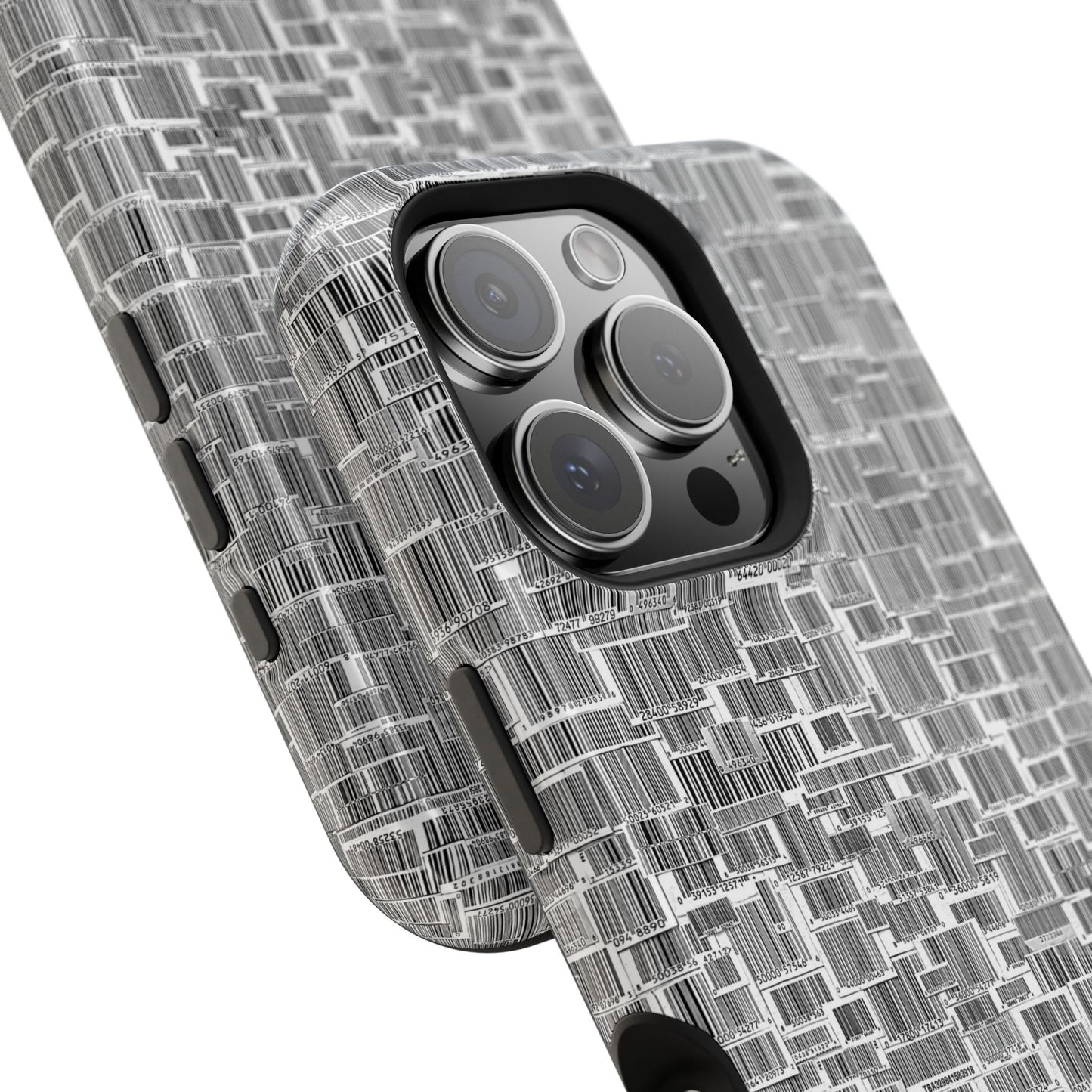 Barcode Collage Phone Case - Magnetic Impact-Resistant Phone Case
